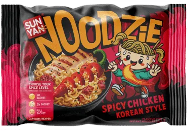 Ātri pagatavojamas nūdeles SUN YAN Noodzie vistas 120g