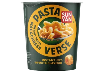Ātri pagatavojamas nūdeles SUN YAN Pasta Verse siera 55g
