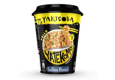 Ātri pagatavojami makaroni Yatekomo GALLINA BLANCA ar vistas garšu 93g