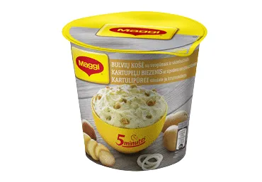 Ātri pagatavojams kartupeļu biezenis MAGGI ar sīpoliem 59g