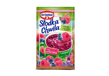 Ātri pagatavojams ķīselis ar meža ogu garšu DR. OETKER 31,5g