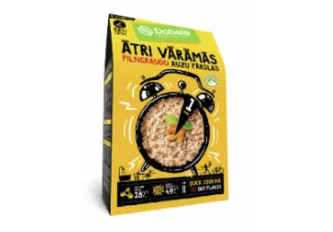 Auzu pārslas ātri vārāmās 500g, Dobele