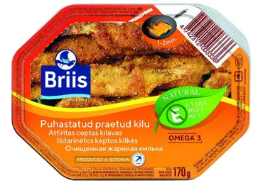 Attīrīta cepta ķilava BRIIS 170g