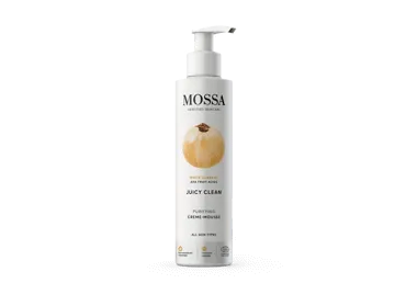 MOSSA JUICY CLEAN Purifying krēmputas, 190ml