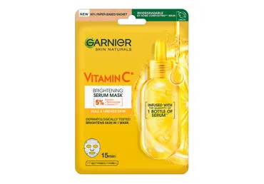 Auduma maska Garnier izgaismojoša 28g