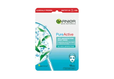 Auduma maska GARNIER Pure Active 23g