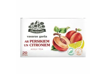 Augļu tēja HERBITUM persiks-citrons 20x2g