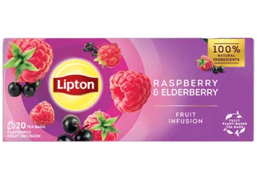 Augļu tēja LIPTON aveņu-plūškoka 20x1,6g