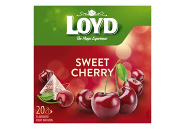 Tēja Loyd pyramids augļu ar ķiršu garšu 20x2g