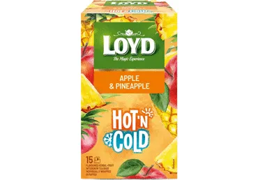 Augļu tēja LOYD Hot&Cold ābolu 15x2g