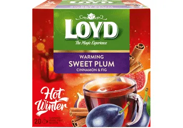 Augļu-zāļu tēja LOYD plūmju-vīģu 20x2g
