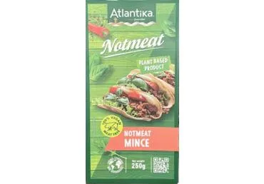 Augu bāzes maltā gaļa ATLANTIKA 250g