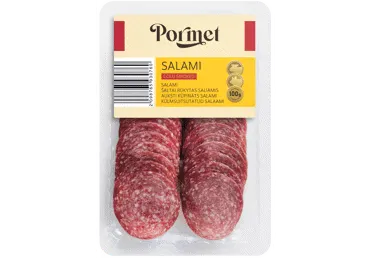 Auksti kūpināta Salami desa PORMET 100g