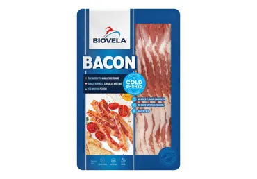 Auksti kūpināts bekons BIOVELA 140g