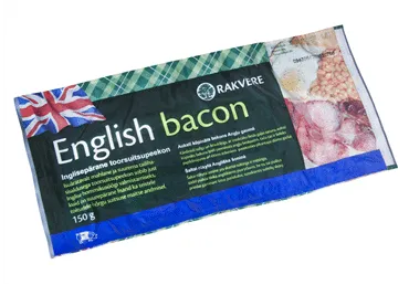 Bekons Rakvere angļu gaumē auksti kūpināts šķēlēs 150g