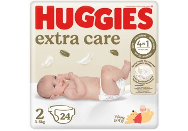 Autiņb.HUGGIES Extra Care S2 3-6kg 24gab