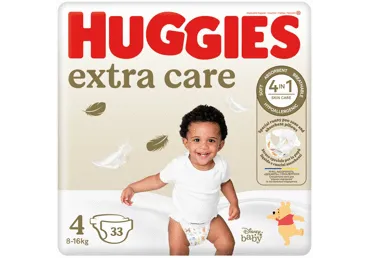 Autiņb.HUGGIES Extra Care S4 8-16kg 33gb