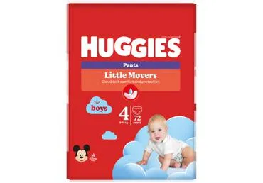 Autiņbiksītes Huggies Pants Boy 4/9-14KG/ 72GB