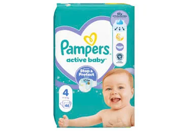 Autiņbiksītes PAMPERS AB S4 9-14kg 46gb.