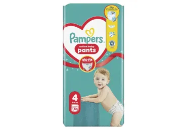 Autiņbiksītes PAMPERS Pants S4 9-15kg 54gab.