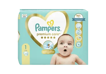 Autiņbiksītes PAMPERS PC S1 2-5kg 72gab.