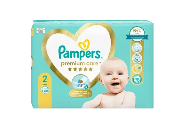 Autiņbiksītes PAMPERS PC S2 4-8kg 68gab