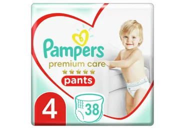 Autiņbiksītes PAMPERS PC S4 9-15kg 38gab.