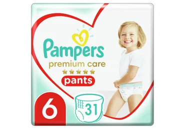 Autiņbiksītes PAMPERS PC S6 15+kg 31gab.