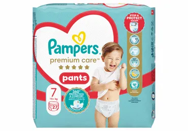 Autiņbiksītes PAMPERS PC S7 17+kg 27gab.