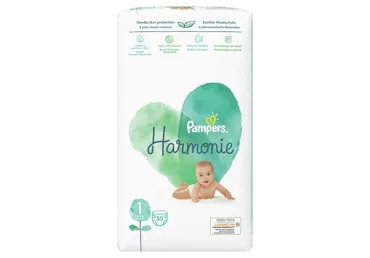 Autiņb.PAMPERS Harmonie S1 2-5kg 50gab.
