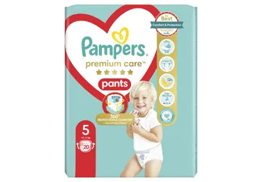 Autiņb.PAMPERS Pants PC S5 12-18kg 20gb.