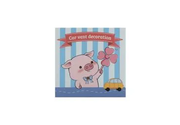 Auto ventilācijas restes dekors cūciņa