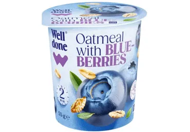 Auzu biezputra WELL DONE melleņu 55g