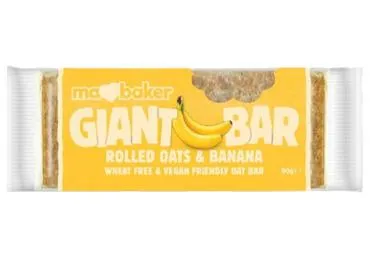 Auzu pārslu batoniņš MABAKER ar banāniem 90g