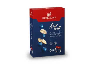 Auzu pārsu biezputra HERKULESS melleņu 210g