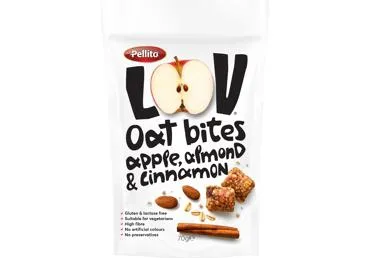 Auzu uzkoda PELLITO ābolu kanēļa mandeļu 70g