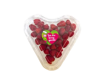 Avenes sirds formas kastē 170g