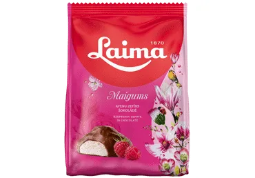 Aveņu zefīrs šokolādē Maigums LAIMA 175g