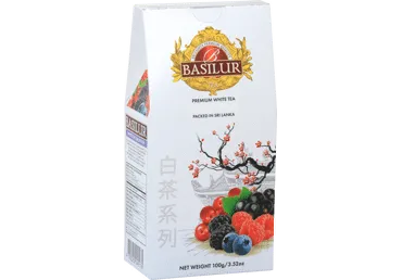 Baltā tēja BASILUR meža ogu 100g