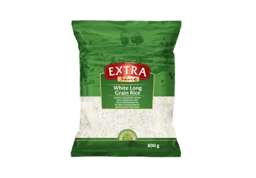 Baltie netvaicētie rīsi EXTRA LINE 800g