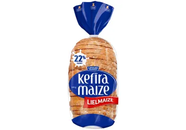 Baltmaize kefīra Lielmaize LATVIJAS MAIZNIEKS 500g