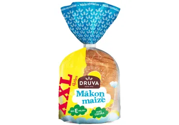 Mākoņmaize Druva XXL šķēles 350g