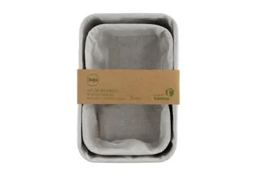 Bambusa grozu komplekts ILAJA 3gab.