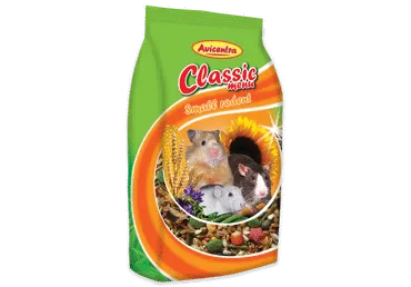 Barība mazajiem grauzējiem AVICENTRA 1kg