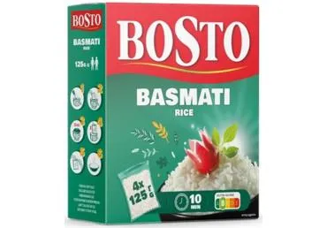 Rīsi Bosto basmati 4x125g