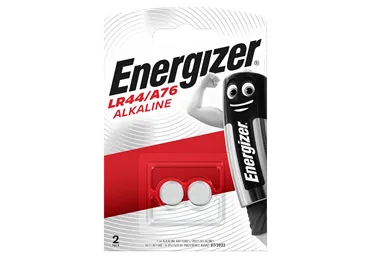 Bater.ENERGIZER Alkaline LR44 1.5V 2gab.