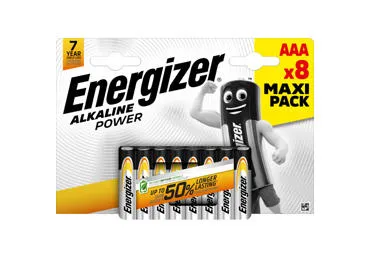 Baterijas ENERGIZER Alkaline AAA 1,5V 8gab.