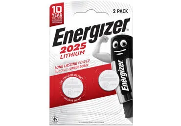 Baterija Energizer Lithium CR2025 BP2 2 gab