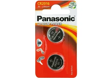 Baterijas Panasonic CR2016 2gab.