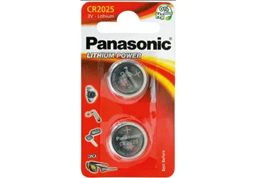 Baterijas Panasonic CR2025 2gab.
